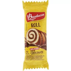 Bolinho Bauducco Roll Chocolate 34g