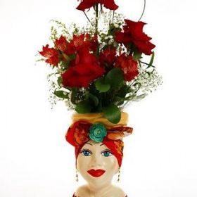 Buquê de 2 Rosas e Balão Love You